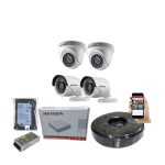 Hikvision 2MP 4-Channel DVR Kit with 1TB