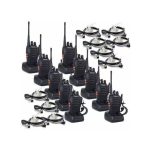 10 Pieces  Baofeng BF-888s Walkie Talkie With Earpieces