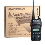 Baofeng UV-82 Dual Band Handheld Transceiver Walkie Talkie - 8-10 KM Radio Call, display function menu