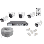 Hikvision 6 IP CCTV Cameras 2mp Complete Kit 8 Channel NVR