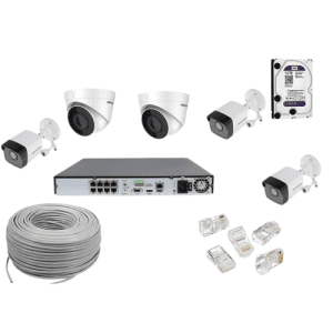 Hikvision 5 IP CCTV Cameras 2mp Complete Kit 8-Channel NVR