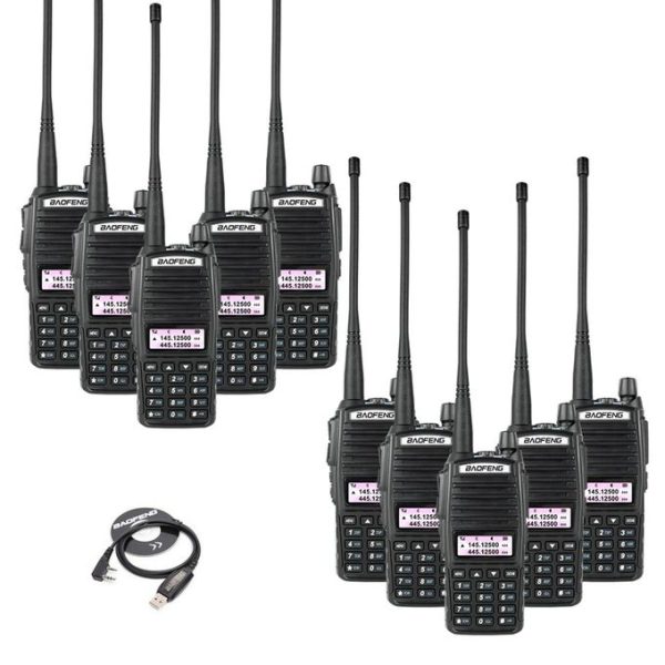 Baofeng UV-82 10Km Walkie Talkie 10 Pieces