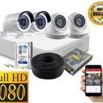 Hikvision 4 1080P Full Hd 2MP CCTV Complete System Kit With 1TB HDD