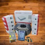 Hikvision 8 Full HD 1080P 2MP CCTV Cameras Complete Security Surveillance System Kit - 1TB Hdd+100M Cable