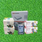 Hikvision 4 1080p Resolution, Full HD, 2MP 24/7 Full Time Colored Night Vision CCTV Cameras Complete System Kit