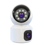 4G Dual Lens Mini PTZ Indoor Camera 4MP with SIM Slot