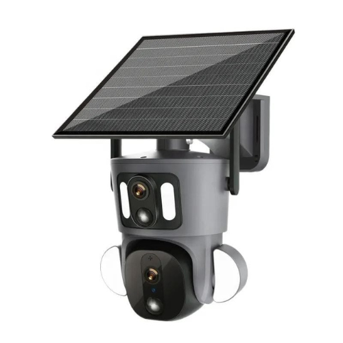 Ubox 4MP Dual Lens PTZ Solar Camera