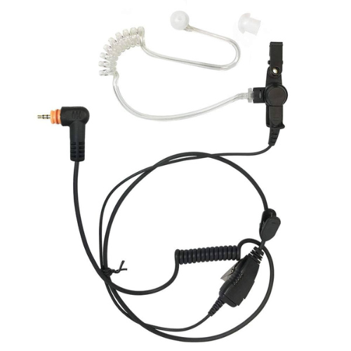 Security Acoustic Clear Tube Earpiece with Mic