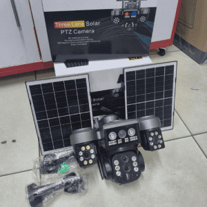 4G Triple Lens Dual Lens Solar Camera