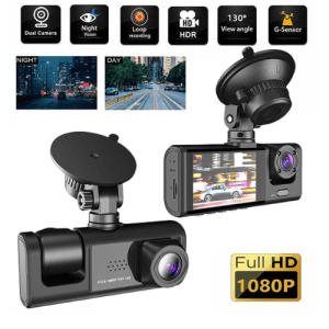 Black Box Dual Channel Lens Dash Cam